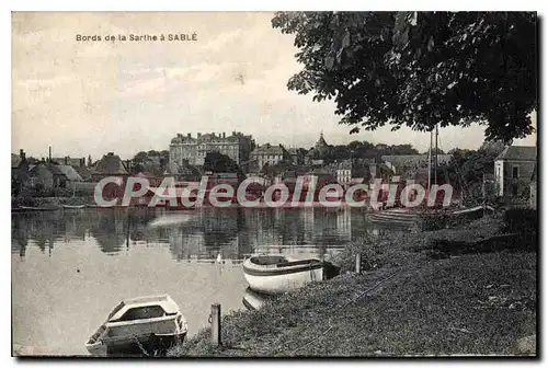 Cartes postales Bords De La Sarthe A Sabl�