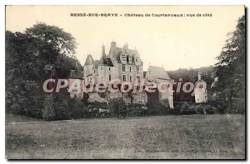 Ansichtskarte AK Besse Sur Braye Chateau De Courtanvaux Vue De Cote