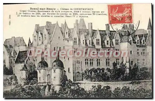 Cartes postales Besse Sur Braye Chateau De Courtanvaux