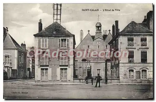 Cartes postales Saint Calais L'Hotel De Ville