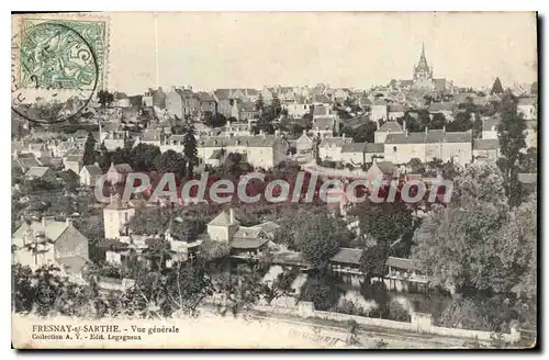 Cartes postales Fresnay Sur Sarthe Vue Generale