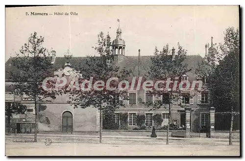 Cartes postales Mamers Hotel De Ville