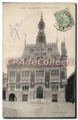 Cartes postales Solesmes Hotel De Ville