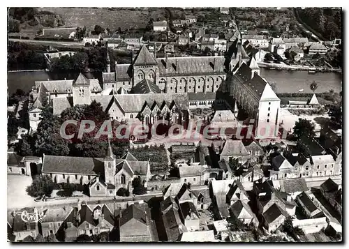 Moderne Karte Solesmes Abbaye St Pierre