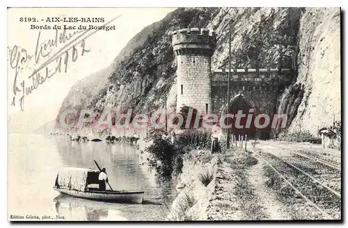 Cartes postales Aix Les Bains Bords Du Lac Du Bourget