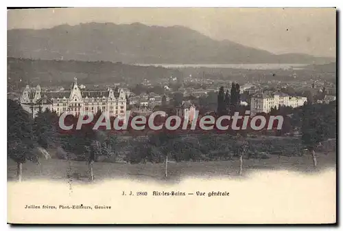 Cartes postales Aix Les Bains Vue Generale