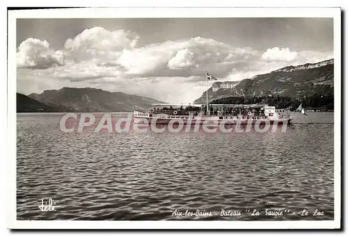 Cartes postales Aix Les Bains Bateau La Savoie