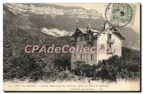 Cartes postales Aix Les Bains station climat�rique Des Corbieres