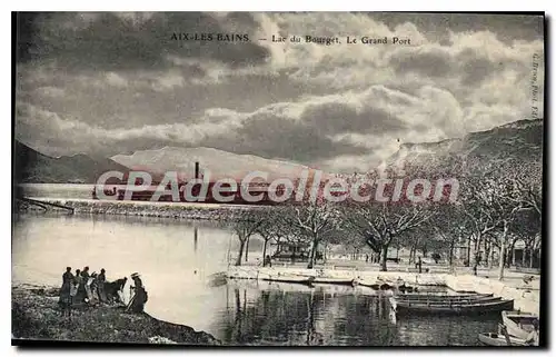 Cartes postales Aix Les Bains Lac Du Bourget Le Grand Port