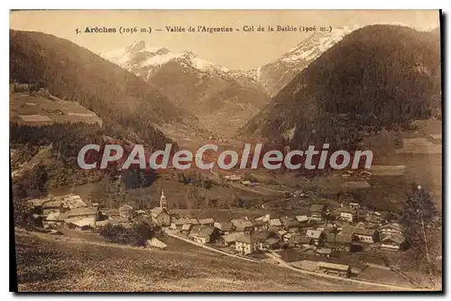 Ansichtskarte AK Areches Vallee De I'Argentine col de la Bathie