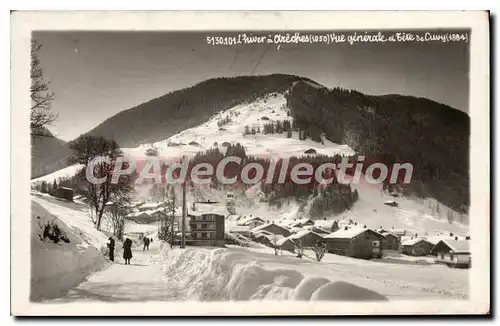 Cartes postales Areches Vue Generale en hiver