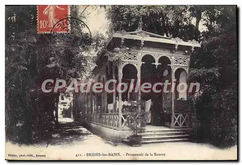 Cartes postales Brides Les Bains Promenoir De La Source