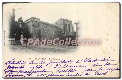 Cartes postales Chambery Le Ch�teau