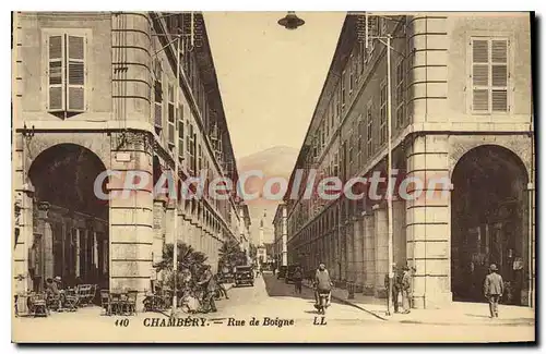 Cartes postales Chambery Rue De Boigne