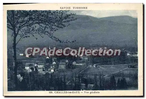 Cartes postales CHALLES-les-EAUX vue g�n�rale Savoie Tourisme