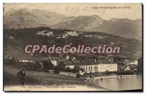 Cartes postales Lac D'Annecy Talloires Et La Tournette