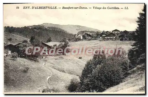 Ansichtskarte AK D'Albertville Beaufort Sur Doron Village Des Curtillets