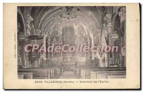 Cartes postales Valloires Interieur De I'Eglise