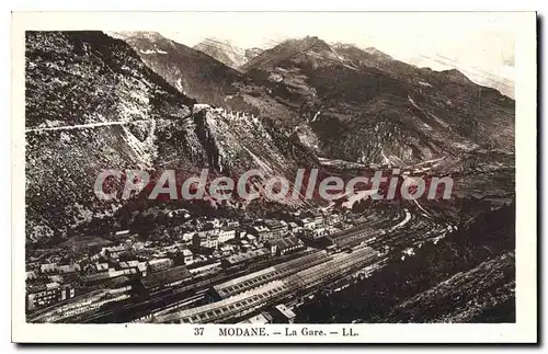 Cartes postales Modane La Gare