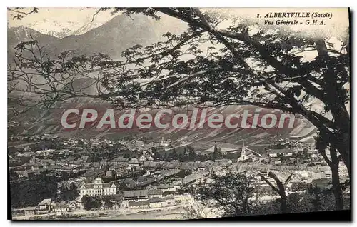 Cartes postales Albertville Vue Generale