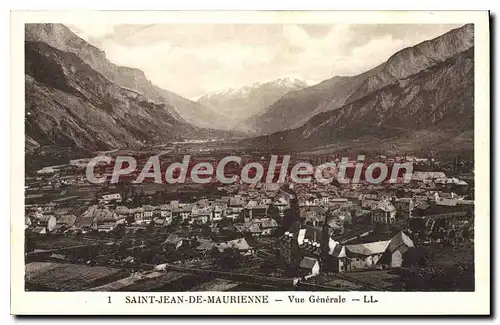 Cartes postales Saint Jean De Maurienne Vue Generale