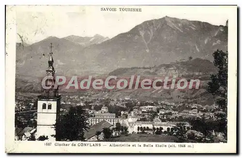 Cartes postales Conflans Albertville Et La Belle Etoile