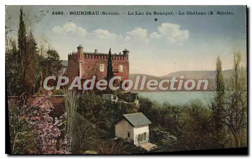 Ansichtskarte AK Bourdeau Le Lac Du Bourget Le Ch�teau