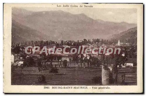 Cartes postales Bourg Saint Maurice Vue Generale