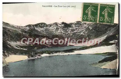 Cartes postales Valloire Les Trois Lacs