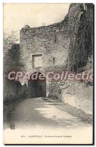 Cartes postales Albertville Ancienne Porte De Conflans