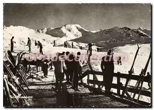 Cartes postales moderne Val D'Isere Les Champs De Ski de la t�te de Solaise Ouillette