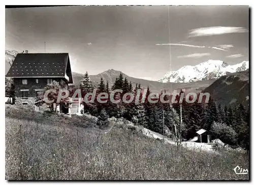 Cartes postales moderne Hauteluce Chalet Clamart Et Le Mont Blanc