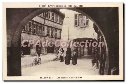 Cartes postales Annecy Les Arcades Sainte Claire