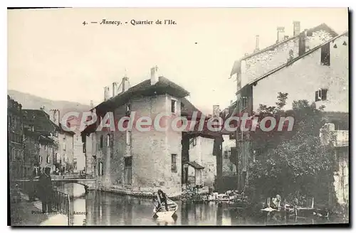 Cartes postales Annecy Quartier De I'Ile