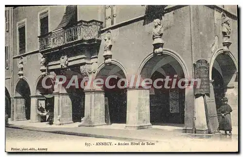 Ansichtskarte AK Annecy Ancien Hotel De Sales