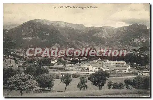 Cartes postales Annecy Et La Montagne De Veyrier