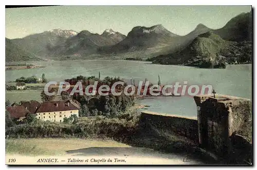 Ansichtskarte AK Annecy Talloires Et Chapelle Du Toron