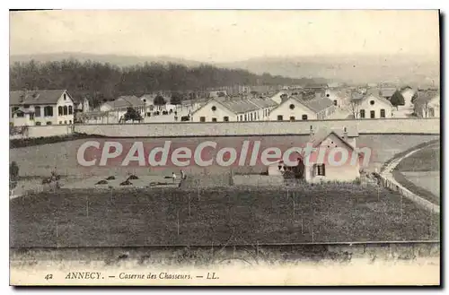 Cartes postales Annecy Caserne Des Chasseurs