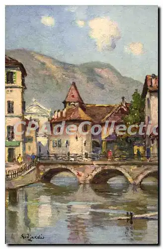 Cartes postales Annecy Le Pont Morens