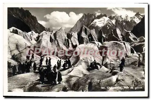 Cartes postales Chamonix Mer De Glace