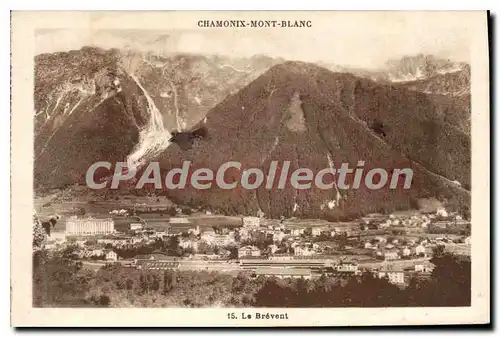 Cartes postales Chamonix Mont Blanc le br�vent