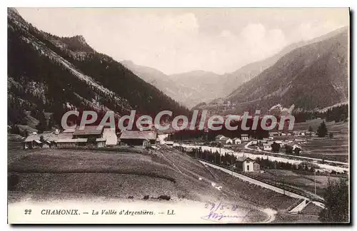 Cartes postales Chamonix La Vallee D'Argentieres