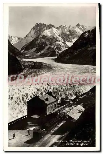 Cartes postales Chamonix Montenvers Et Mer De Glace