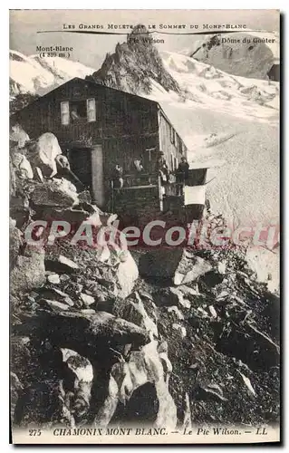 Ansichtskarte AK Chamonix Mont Blanc Le Pic Wilson