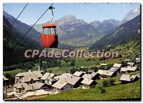 Cartes postales moderne Chatel La Station Le Telecabine