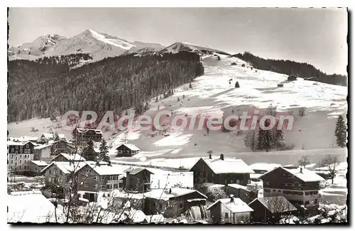 Cartes postales LA CLUSAZ Vue Des Pistes Merle Loup Aiguille