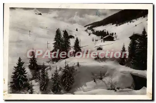 Cartes postales La Clusaz Champs De Neige Au Merdassier