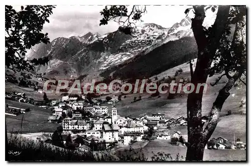 Cartes postales La Clusaz Vue Generale Et Chaine Des Aravis