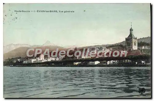 Cartes postales Evian Les Bains Vue Generale