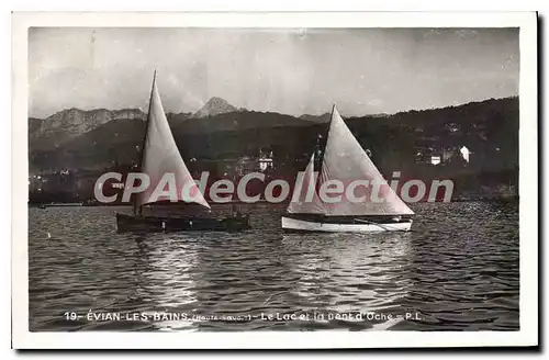 Cartes postales Evian Les Bains le lac Et La Dent D'Oche